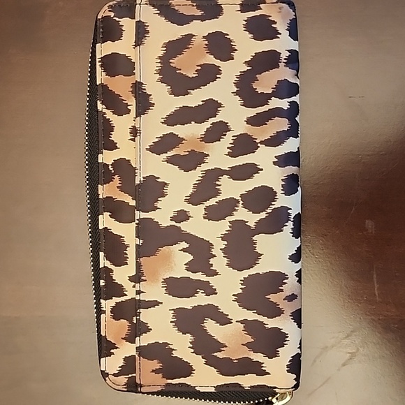 Kate Spade Wallet Animal Print Nylon - Picture 3 of 15